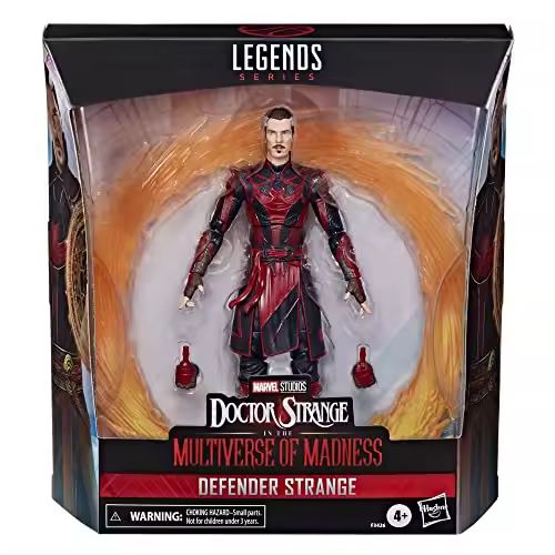 Figura Hasbro Defender Strange 15 Cm Multiverse Of Madness Marvel Legends - Coleccionable - 1