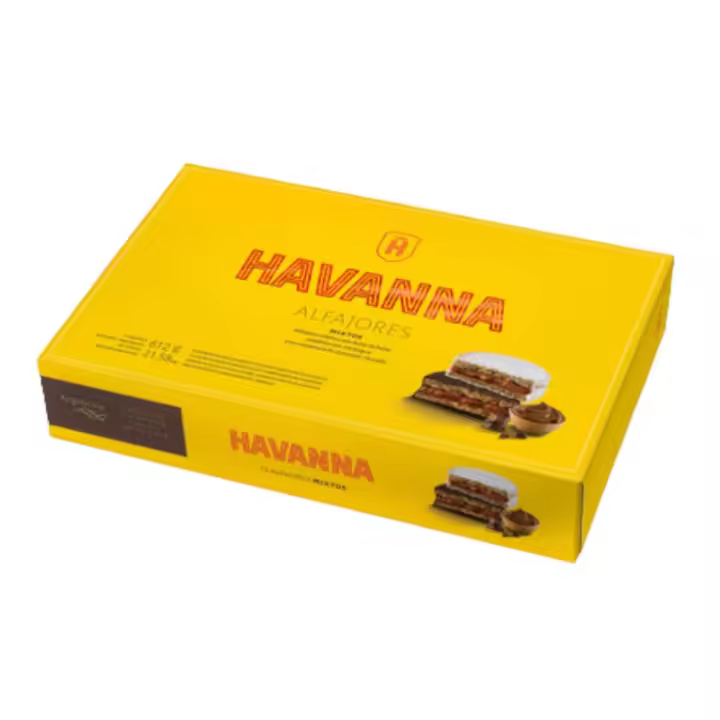 12 Alfajores Mixtos Chocolate y Merengue Havanna - Qumir - 1