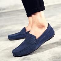 Zapatos Casuales Para Hombre De Cuero De Alta Calidad Mocasines Con Cordones Tamaño 38-47 Diez Colores Slip-on Zapatos De Conducción Moda Transpirables Y Massajeados - details 34