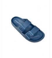 Chanclas Mosconi Mujer Denia W 238113 Beige y Azul 106282  Chanclas MARCAS Mosconi MUJER para playa y piscinas - details 3