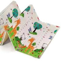 DeFieltro Parque Infantil Bebe del BOSQUE 120x120 - Corralito Bebe con Malla de Animales Transpirable - Corral Plegable Baby ANTIDESLIZANTE Alfombra Acolchada + 2 Anillas (Bosque) - details 8