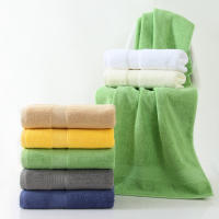Toalla textil para el hogar, toalla absorbente para el lavado facial, toalla de baño, toalla de hotel de algodón puro teñido, toalla de regalo con logotipo bordado - details 2