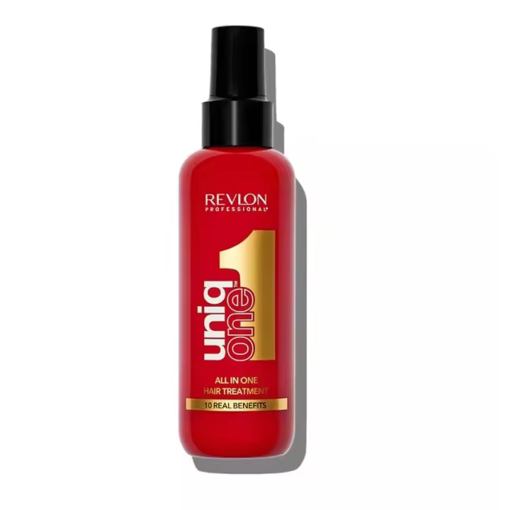 Revlon Professional UniqOne Protector Térmico Pelo - Tratamiento Hidratante para Cabello en Spray sin Aclarado - Fragancia Classic - 150 ml - 1