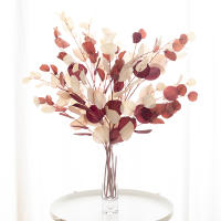 Kahaul Hojas De Eucalipto Artificiales En Seda Para Decoración De Fiestas Y Bodas Arreglo De Pared DIY Plantas Falsas De Largo Ramo Decoración Del Hogar - details 4