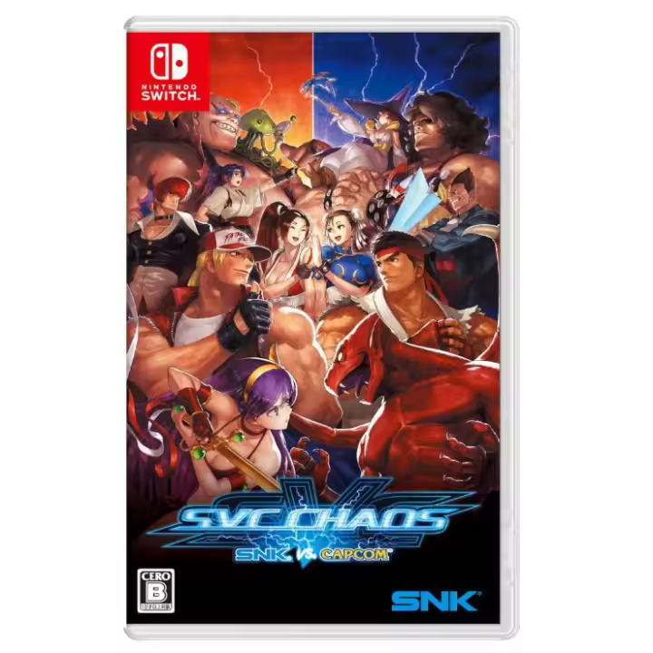 SNK VS CAPCOM SVC CHAOS CARTUCHO FISICO NINTENDO SWITCH PRECINTADO - 1