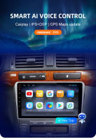 AWESAFE inalámbrico CarPlay Android Auto Radio para Toyota Avensis T250 2 2002 - 2008 coche reproductor multimedia GPS 2 din autoradio volante controles RDS Bluetooth - details 0