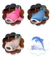Almohada Corporal De Gran Ballena Tiburón En Poliéster Y Algodón Decorativa Para Sofa Cojín De Espalda De Peluche De Tiburón Marítimo Longo Juguete De Peluche Para Niños Regalo De Cumpleaños - details 8