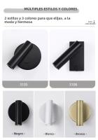 Lámpara De Pared LED Moderna Rotatable Y Ajustable Para Lectura Luz De Noche Para Dormitorio Sala De Estar Estudio Iluminación Doméstica - details 2