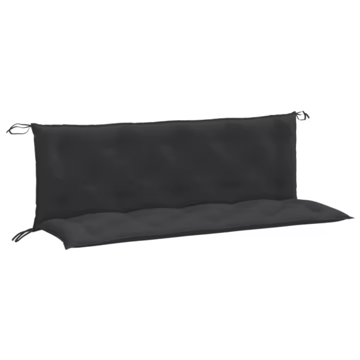 vidaXL Cojines banco jardín 2 uds tela 150x50x7 cm Color Antracita melange,  Gris claro melange,  Gris oscuro melange y mas Cojín Decorativo de Asiento Cojines de muebles de salon - 1