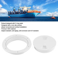 Tapa De Inspección Para Barco De 4 Pulgadas En ABS Blanco Resistente Al UV Y Corrosión Con Tornillo Salida Para Hardware Marítimo - details 0