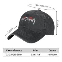 Gorro De Béisbol Manowar Unisex Protección Solar Capa Desgastada Estilo Metal Pesado Ajustable Para Hombres Y Mujeres - details 3