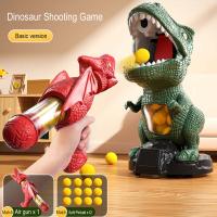 Juguete De Tiro Con Dinosaurio Para Niños Y Niñas Jugando Con Objetivo Móvil Y Pistola De Bombas De Espuma Juego Educativo Para Niños - details 3