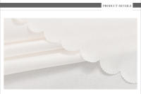 Mantel Redondo De 300cm De Color Sólido Para Restaurante Y Hotel 100% Poliéster Mantel De Banquete Decorativo Para Hogar Y Fiestas - details 2