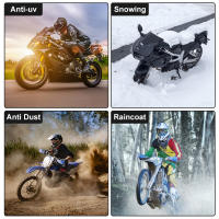Cubierta Para Motocicleta Impermeable Y Antipolvo Protección UV De Todas Las Estaciones 190T Tejido Resistente Al Desgaste Para Motocicleta Y Scooter - details 2