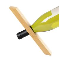 Estante De Vino De Madera De Bambú Creativo Decoración De Utensilios De Vino Para Club Exhibición Y Equilibrio - details 5