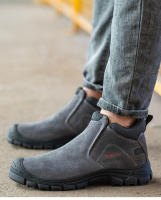 Zapatos De Seguridad Para Hombre Con Punta De Acero Transpirables Antideslizantes Cómodos Y Protegidos Contra Aislamiento 6KV - details 17