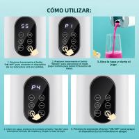Batidor De Frutas Portátil 420ML 12 Hojas Recargable USB Mezclador De Smoothies 2 En 1 Botella De Cocina Herramienta De Alimentos - details 11