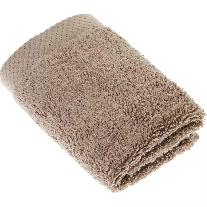 Toalla baño Pure c.3234 castaño 30 x 50 cm. - 1