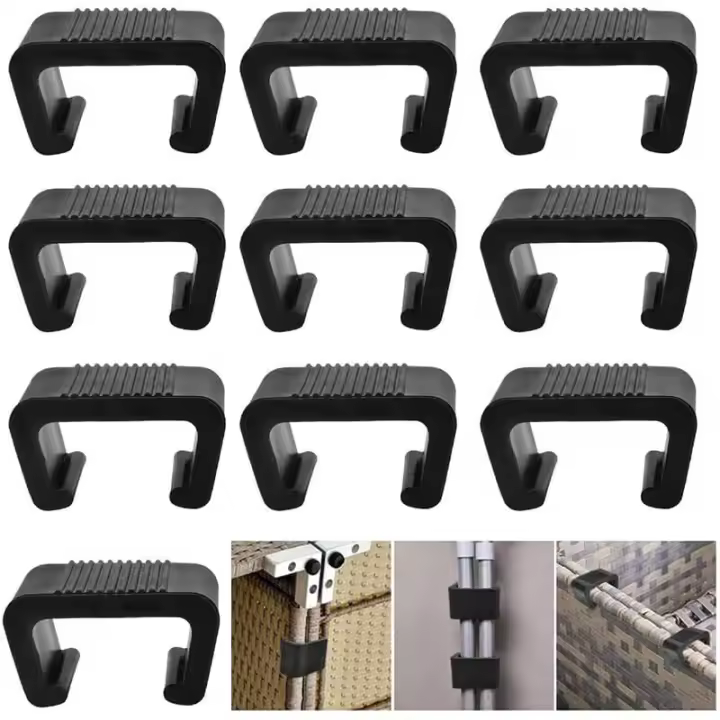 Clips para Muebles de Ratán COOCHEER 10 Piezas - 1