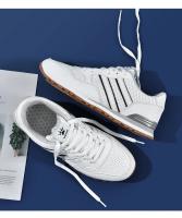 Zapatos De Correr Clásicos Para Hombres 2024 Mocasines Deportivos Ligeros De Cuero Transpirables Y Cómodos Para Exterior Y Casual - details 30