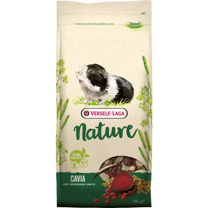 Comida para Cobayas Versele-Laga Nature Cavia Mix, Enriquecida con Vitamina C - 1