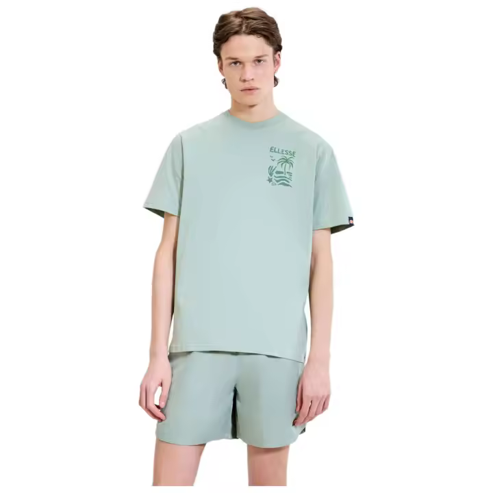 Camiseta de Manga Corta Ellesse Tropicosa para hombre en color azul - 1