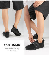 Zapatos Deportivos Casuales Para Hombre Antideslizantes Resistentes Al Desgaste Con Coloreado Bloqueado Y Velcro Suela Respirable Moda Transversal - details 21