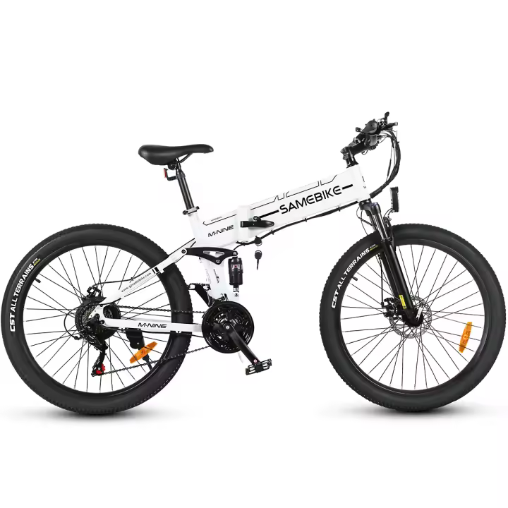 Samebike Radios de lo26-II-FT-YD Rueda 48v14ah plegable Bicicleta Eléctrica de Montaña con Bathería de Lithium de 21 velmodades - 1