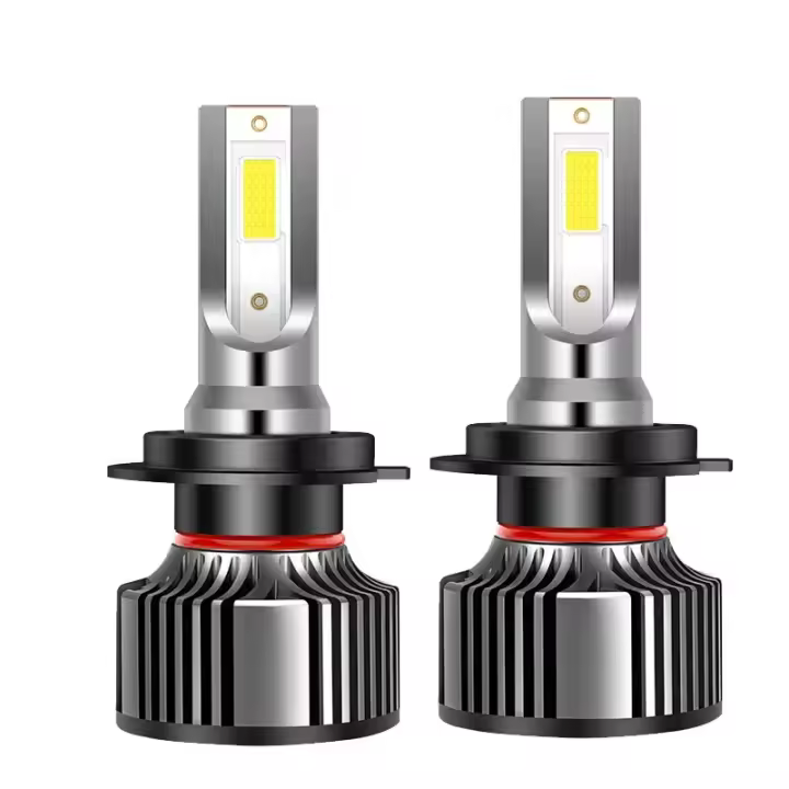 Par De Luces De Faro LED Para Coche 100000lm H7 Alta Y Baja H1 H4 H11 9005HB3 9006HB4 130W Luz De Señalización Y Antiniebla 12V Universal - 1