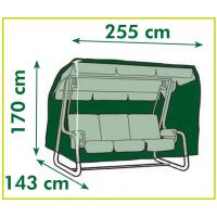 Nature Funda de muebles de jardín para sillón columpio 255x170x143 cm - details 3