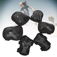 Juego De Protecciones Para Codos Rodillas Y Muñecas Para Hombres Y Mujeres En Bicicleta Patinaje Skate Air Mesh + PE Shell+EVA - details 9