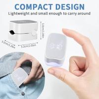 Dispositivo de lámpara de limpieza de hongos de uñas, solución de uso eficaz para uñas gruesas y decoloradas dañadas, para uso doméstico, eliminador de hongos de uñas recargable - details 2