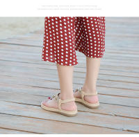 CA Sandalias de mujer de talla grande 2025 con tiras y diamantes de imitación, tacón plano y caña baja. - details 20