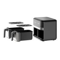 MasterPro Rocket Duo 900 Freidora de aire Color Negro de 9 L y 2400W, Pantalla LED Táctil y Cesta Antiadherente 11 Funciones - details 8