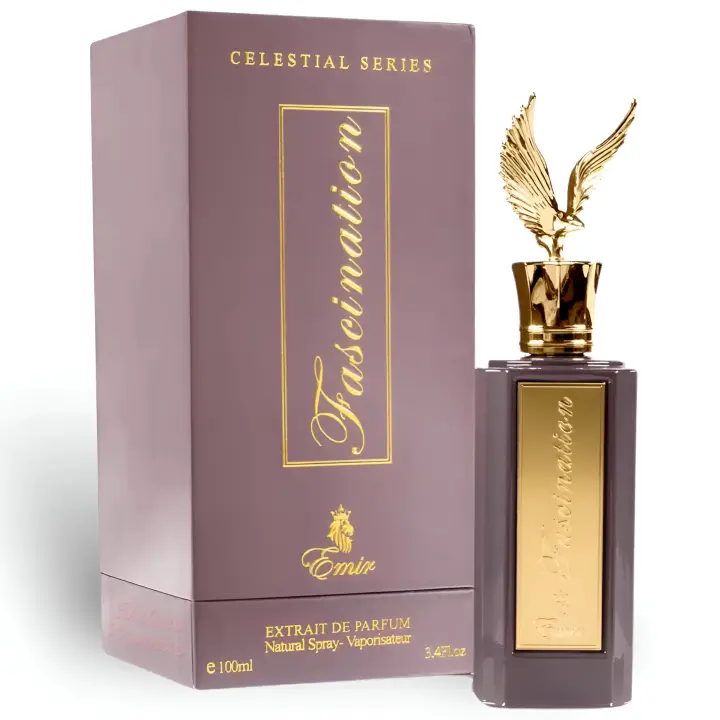 Fascination de Emir Paris Corner Perfume árabe Unisex Dubái Oriental Dulce Elegante Lujoso - 100ml - 1