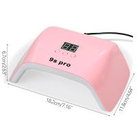 Secador De Uñas Trapezoidal 9SPro Lámpara LED UV Profesional Con Sensor Y Pantalla LCD Herramienta De Manicura - details 11