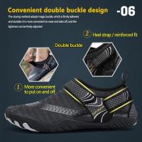 Zapatos De Agua Para Hombres Y Mujeres Deportivos Al Aire Libre Cíclicos Rápidos Playa Natación Fitness Natación Ciclismo Zapatillas De Agua - details 8