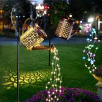 Luces Solares LED Para Jardín Impermeables Colgantes Para Caminos Y Paseos Decoración De Navidad Cadena De Luces Contemporáneas Tamaño 5m - details 0