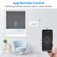 Cortina Inteligente Tuya Rollo Shutter Estándar US 120 Control Remoto Motorización Tiempo De Ejecución Google Assistant Alexa - details 0