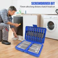 Juego De Extensión Para Destornillador Eléctrico 36/50PCS Barra De Cabeza Larga De Acero Al Carbono Para Taladro Eléctrico Herramienta De Perforación De Madera - details 13