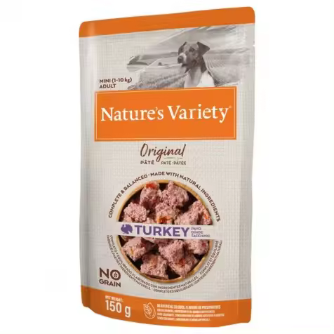 Nature`s Variety Original Adult Mini Pavo Paté Para Perros 150 Gr - 1