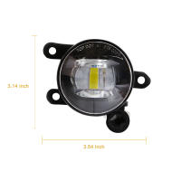Lámpara De Niebla LED Para Ford Bronco Sport 2021-2022 Ranger Raptor 2022-2024 ESCAPE 2023-2024 DRL Faros Nublados Blanco Amarillo ABS LED - details 1