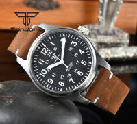 Reloj Automático Tandorio Para Hombre 39mm 20BAR Resistente Al Agua Con Luminiscencia Verde AR Cristal De Zafiro Movimiento Miyota 8215 PT5000 De Acero Inoxidable - details 14