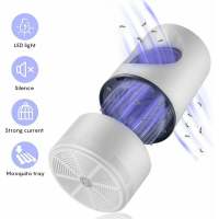 Lámpara USB para Matar Mosquitos, Mata Moscas Eléctrico UV, Silencioso y No Tóxico, Repelente de Mosquitos para Cocina, Balcón, Jardín, Tienda de Campaña, Repelente de Insectos y Animales - details 1