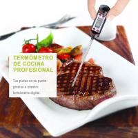 Termómetro digital de cocina | carne, agua, líquido, parrilla, alimentos, horno, aceite, barbacoa - details 1