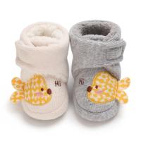 Botas De Nieve Para Bebés Recién Nacidos De Algodón Antideslizantes Y Cálidas Zapatos Para Caminar Infantiles Con Peluche - details 31