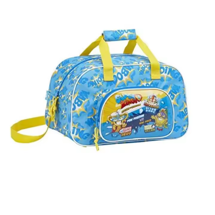 Safta Sport Bag 40 Cm Superzings, Bolsa de gimnasio Unisex bebé, Colorido, 40 Centimeters - 1