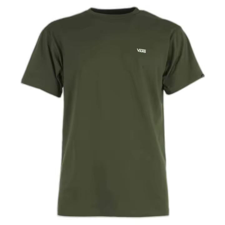 Camiseta de Manga Corta Vans Mn Left Chest Logo para hombre en color verde - 1