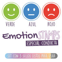 Pack 3 Sellos EMOTION STAMPS  de Motivación Ideales Para Motivar y Reforzar a Tus Alumnos, Hijos o Incluso para Uso Corporativo - Especial Profesores y Padres con 10,000 impresiones- by Office Box - details 1