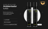 Rcocio Ambientador Turbo Concentrado 2 en 1 Larga Duración 24h y Elimina Malos Olores - Cubre Hasta 120m² - Varias Fragancias - details 1